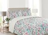 Imagen de Quilt Sherpa Da-Vinci Estampado Doral 2 plazas