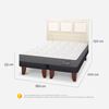 Imagen de Cama Europea Cic King Anatomic Respaldo Torino Alpino